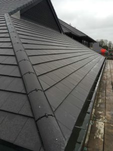 Finished pitched roof